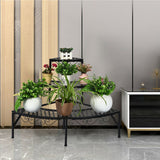 3 Tier Metal Corner Plant Display Rack