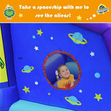 Inflatable Alien Style Kids Bouncy Castle with 480W Air Blower