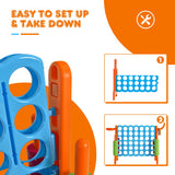 2.5ft 4-to-Score Giant Game Set-Orange