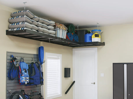 Bold Series 6 Piece Cabinet Set with Wall Cabinets and 48 In. Display Shelves