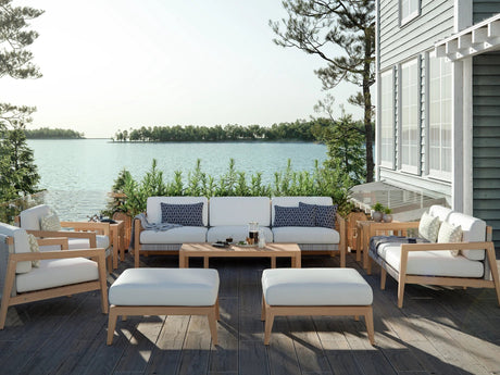 Lakeside 6 Seater Chat Set with Coffee Table and Side Table