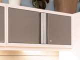 Bold Series 3 Piece Cabinet Set with Wall Cabinets and 72 In. Display Shelf
