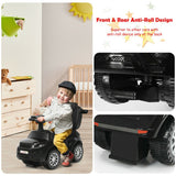 Honey Joy 3 in 1 Ride on Push Car Toddler Stroller Sliding Car with Music-Black