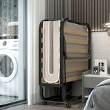 79 x 36 Inch Folding Rollaway Bed with Memory Foam Mattress