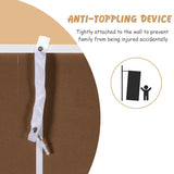 Over the Toilet Storage Cabinet Bathroom Organizer with Adjustable Shelf-White