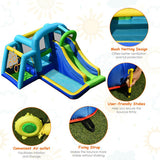 5-in-1 Kids Inflatable Climbing Bounce House without Blower