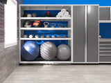 Pro Series 5 Piece Cabinet Set with Wall, Tool Cabinet, Locker and 84 In. Workbench
