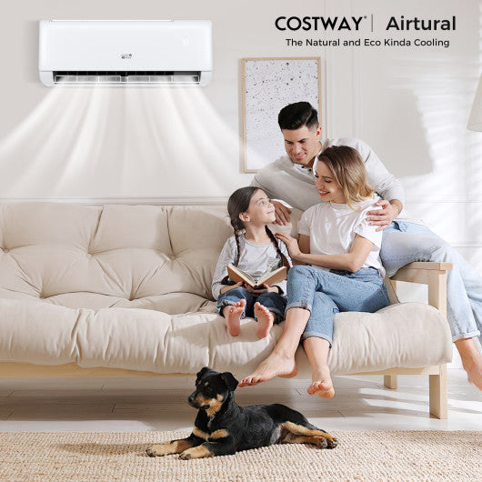 Airtural Series 18000 BTU 21 SEER2 Ductless Mini Split Air Conditioner and Heater 208-230V Energy Star Certified