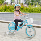 14/16/18 Inch Kids Bike with Dual Brakes and Adjustable Seat-14 inches