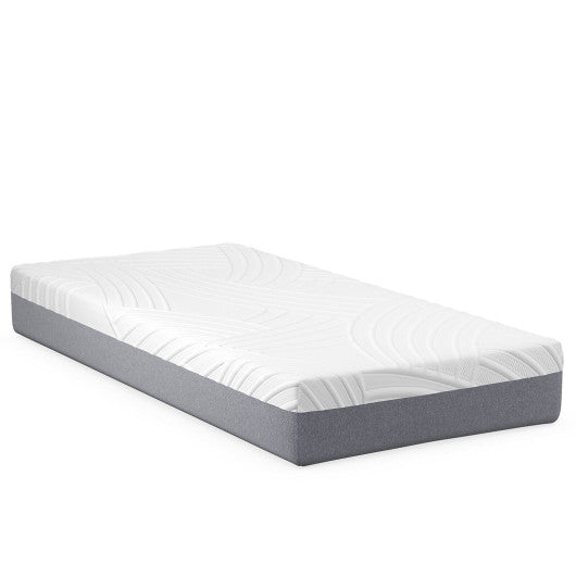 Bed Mattress Gel Memory Foam Convoluted Foam for Adjustable Bed-10 inches