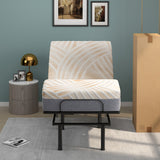 Bed Mattress Memory Foam Twin Size with Jacquard Cover for Adjustable Bed Base-10 inches