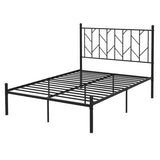Twin/Full/Queen Size Platform Bed Frame with Sturdy Metal Slat Support-Full Size