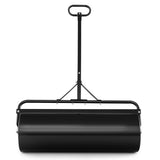 Metal Lawn Roller with Detachable Gripping Handle-Black