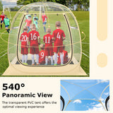 Instant Pop up Sports Tent with Carrying Bag and Floor Mat for 1-2/5-6 People-M