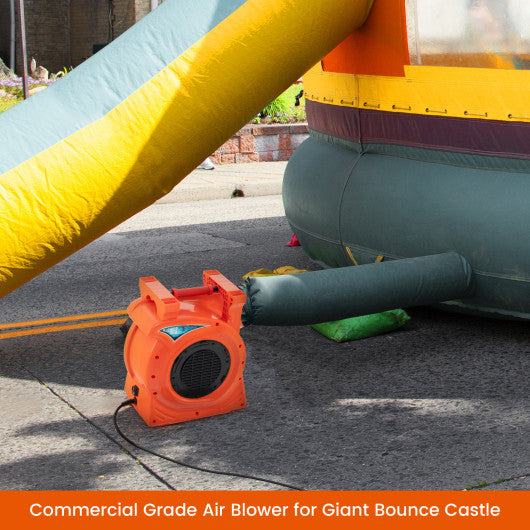 2200W 3 HP Commercial Air Blower for Giant Outdoor Inflatable Bounce House