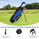 Complete Golf Club Set for Children Age 11-13-Blue