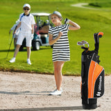 Complete Golf Club Set for Children Age 11-13-Orange