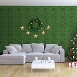 12 Pieces 20 x 20 Inch Artificial Boxwood Wall Panels with Insertable Branches