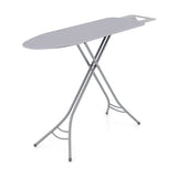 Foldable Ironing Board with Iron Rest and Adjustable Height-Gray