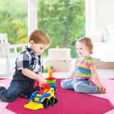 10 Feet x 4 Feet x 2 Inch Folding Exercise Mat with Hook and Loop Fasteners-Hot Pink