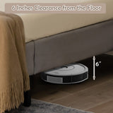 Full/Queen Size Upholstered Bed Frame with Storage Headboard-Full Size