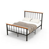Bed Frame with Headboard and Footboard-Full Size
