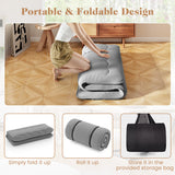 Futon Mattress with Washable Cover and Carry Bag-Full Size