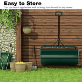 39 Inch Wide Push/Tow Lawn Roller-Green