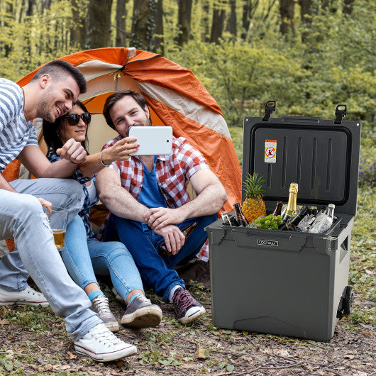 42 Quart Hard Cooler with Wheels and Handle