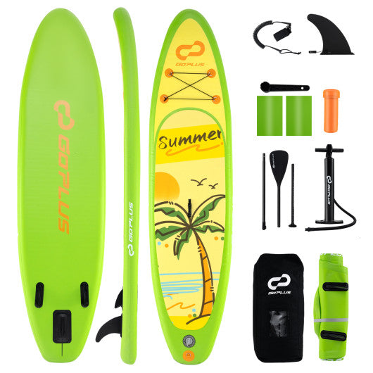 Inflatable Stand up Paddle Board iSUP Board Accessories with 3 Fins-L