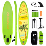Inflatable Stand up Paddle Board iSUP Board Accessories with 3 Fins-L
