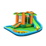 Inflatable Water Slide Park with Upgraded Handrail without Blower