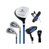 Junior Complete Golf Club Set For Age 8 to 10-Blue