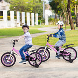 18 Inch Kids Bike for 4-8 Years Old Sport Bicycle with Adjustable Handlebar and Saddle-18 inches