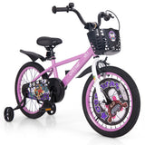 18 Inch Kids Bike for 4-8 Years Old Sport Bicycle with Adjustable Handlebar and Saddle-18 inches