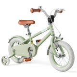 Kids Bike with Adjustable Handlebar and Saddle Green-12 Inches