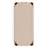 Kids Stackable Daycare Cot Pack of 6 with Detachable Oxford Cloth-Beige