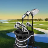 Men's 9 Pieces Complete Golf Club Set-Navy