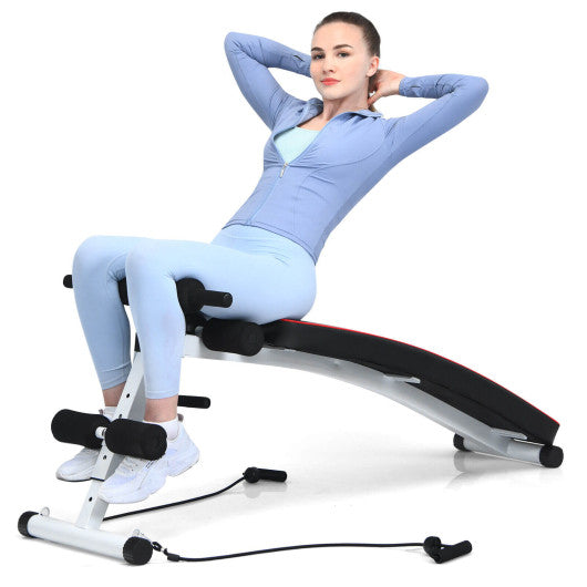 Multifunction Folding Full Body Strength Training Gym Bench