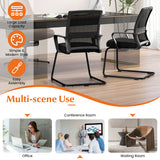 Office Guest Chair with Lumbar Support for Waiting Room-1 Piece