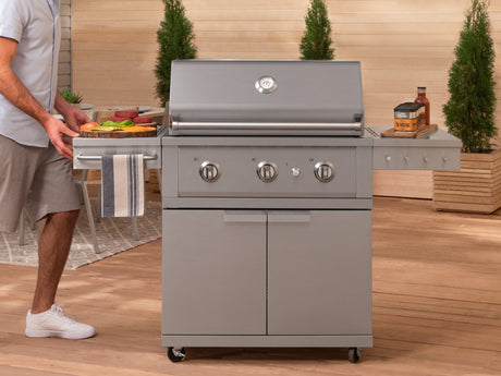 Outdoor Kitchen Grill Cart with Performance Grill