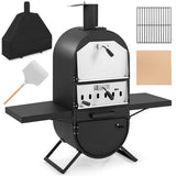 Outdoor Pizza Oven with 600D Oxford Fabric Cover 12 Inch Pizza Stone and Cooking Grill