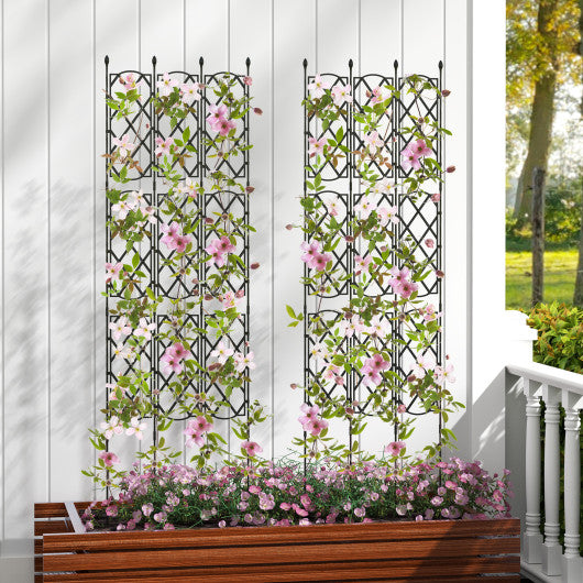 3-Pack Outdoor Plant Support Frame for Raised Garden Bed