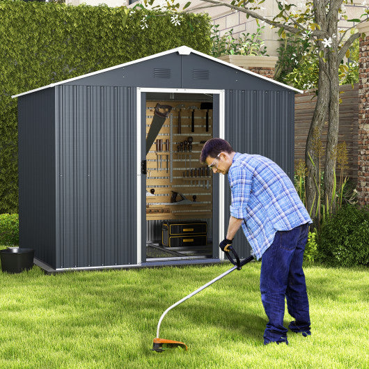 Outside Storage Shed with Lock Air Window