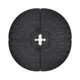 4 Pieces Outdoor Cantilever Offset Patio Umbrella Base