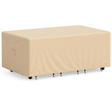 Patio Furniture Cover with Padded Handle and Click-Close Straps-90 x 50 x 32 inches