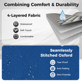 Portable Steam Sauna with 3L Steam Generator Remote Control Wood Foot Massager and Foldable Chair for Home-Gray