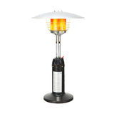 11 000 BTU Portable Tabletop Propane Patio Standing Heater-Black