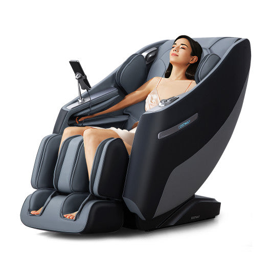 Relaxation 29-Full Body Massage Chair with Waist Heating & Airbag Massage-Black