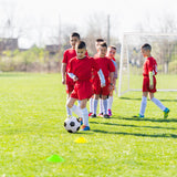 8' x 6' Soccer Goal with Ground Stakes and Soccer Cones
